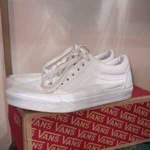 Vans White Sneakers
